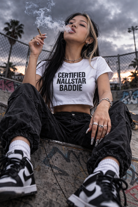 Certified Nallstar Baddie Crop Tee